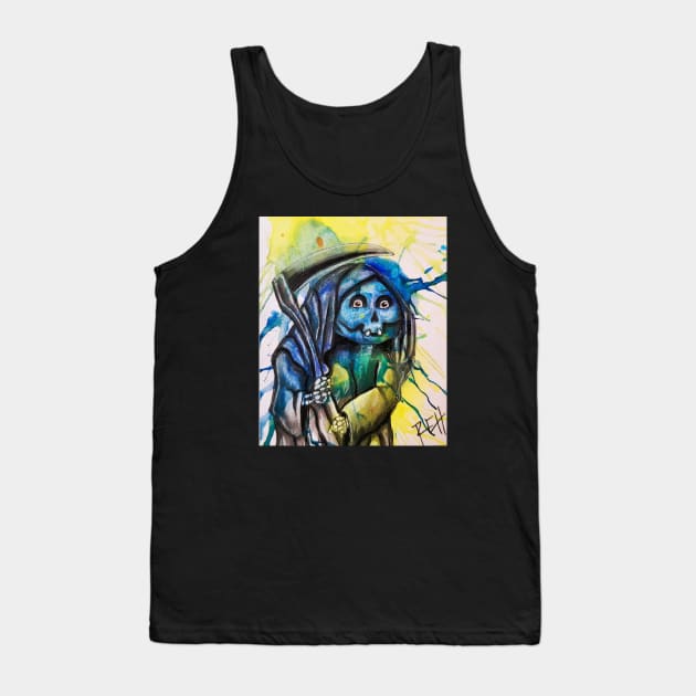 Grim Beth Tank Top by Garbage art by Albino Ryno